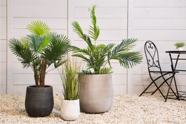 Õuepott Liam 20,5x20,5cm pruun