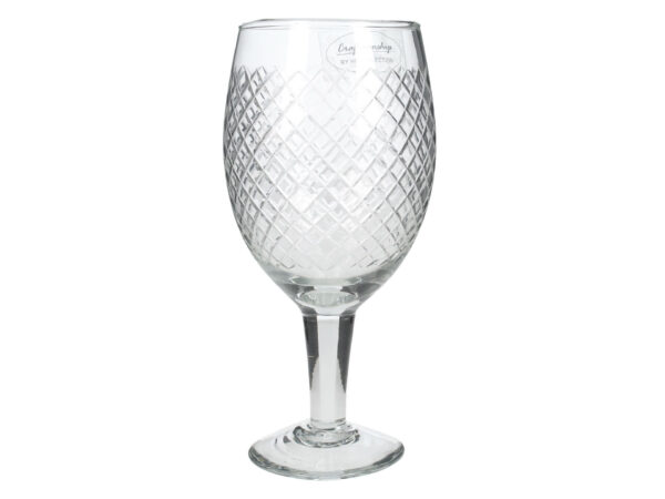 Veiniklaas diamond 6.5x6.5x17.5cm