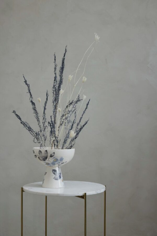 Kauss Sanella d25,5x h22,5cm valge