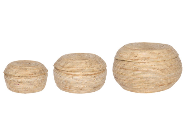 Korv kaanega Fannik 25x25x19 cm