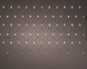 Valgusvõrk 96LED 100x130cm soe valge IP44