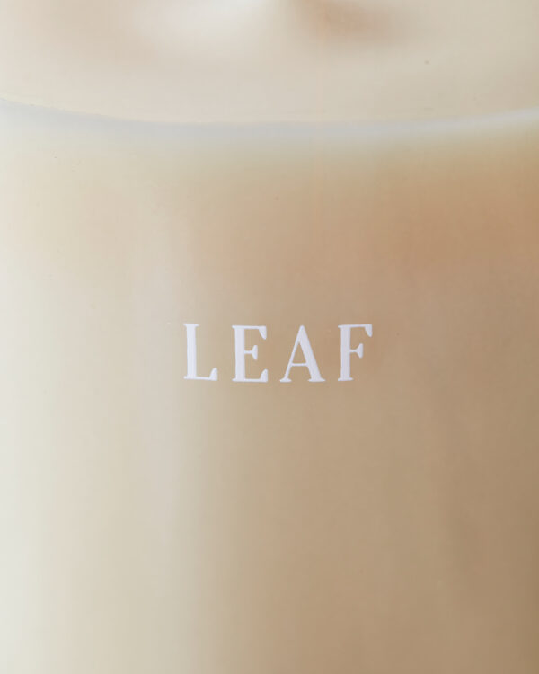 Lõhnaküünal Leaf roheline d9cm