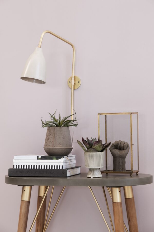 Seinalamp Evie 42x48cm valge