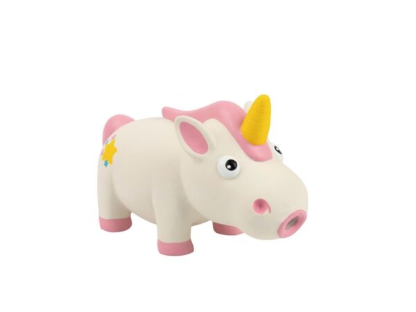 Mänguasi koerale lateksist Ükssarvik S 15x6x7,5cm