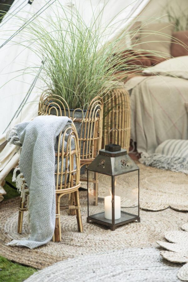 Latern Johanne 17.5x h36.5x 17.5cm kuldne