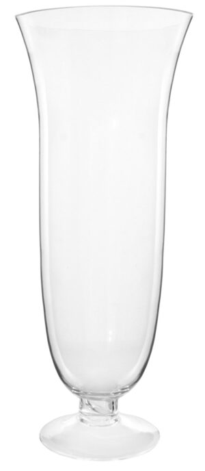 Vaas Shishi klaasist karikas d21,5x h50cm läbipaistev