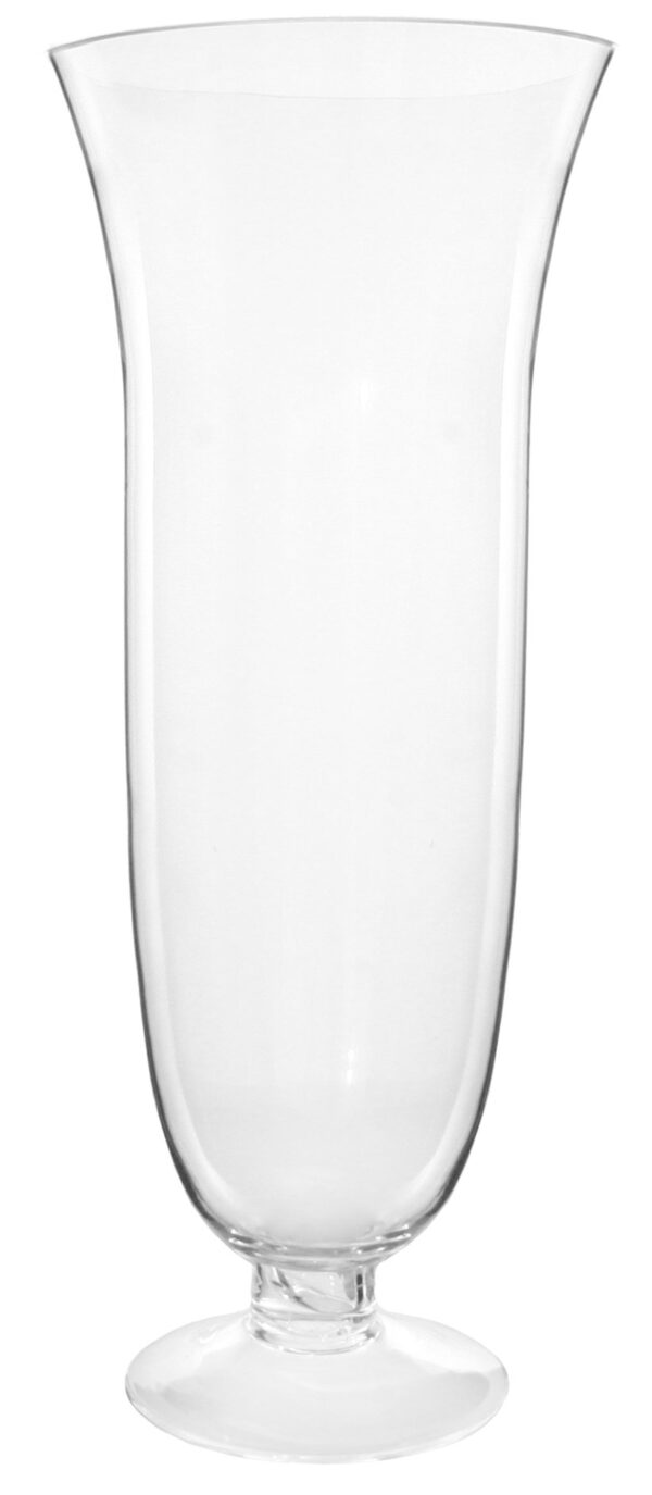 Vaas Shishi klaasist karikas d21,5x h50cm läbipaistev