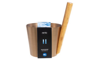 Rento saunakibu aluminium champagne
