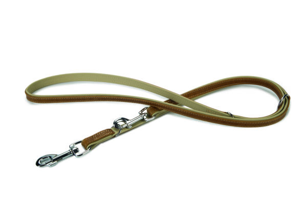 Beeztees treeningrihm koerale 200cm x18mm nahast pruun comfort