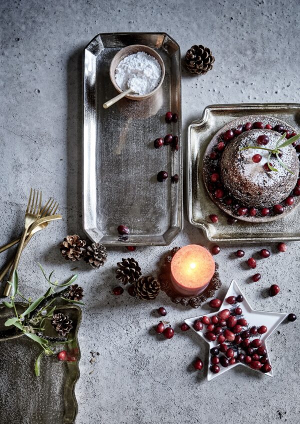 Kandik Cavenia 40x18cm hõbe