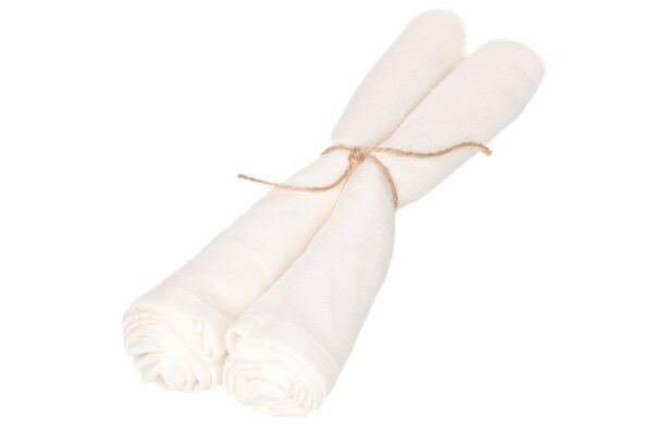 Salvrätik Pellava 45x45cm 2tk/pk valge