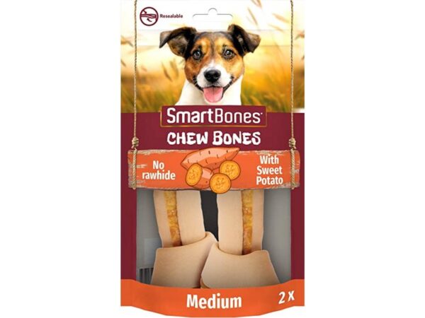 SmartBones Sweet Potato Medium 2 tk