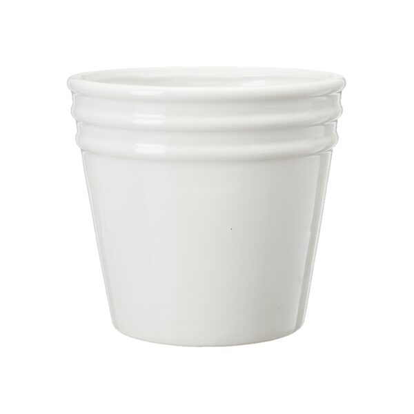 Lillepott Vivian 18x17cm valge