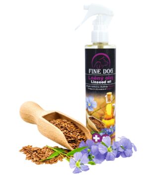 Linaseemneõli pihustiga Fine Dog 250ml