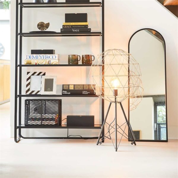 Peegel Elwin must 120x40cm