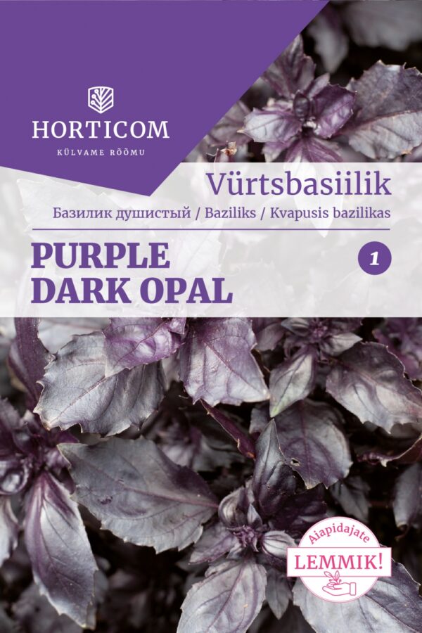 Basiilik 'Purple Dark Opal' 1g