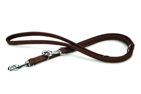 Beeztees treeningrihm koerale 200cm x22mm nahast pruun