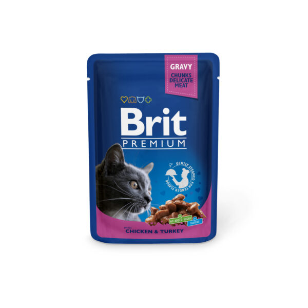 Brit Premium Chick&Turkey tarrendis 100g