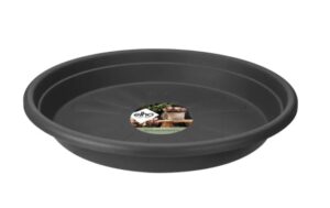 Istutuspoti alus Uni 13cm tumehall