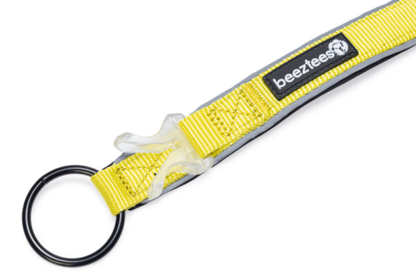 Kaelarihm Beeztees koerale Parinca 30-35x2cm kollane tulega