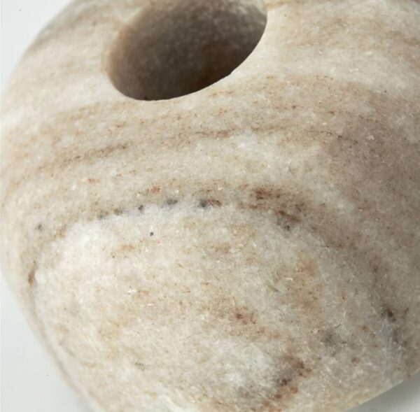 Küünlajalg d7,5x4cm kreem