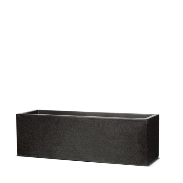 Õuepott Terrazzo 73x20x20cm must