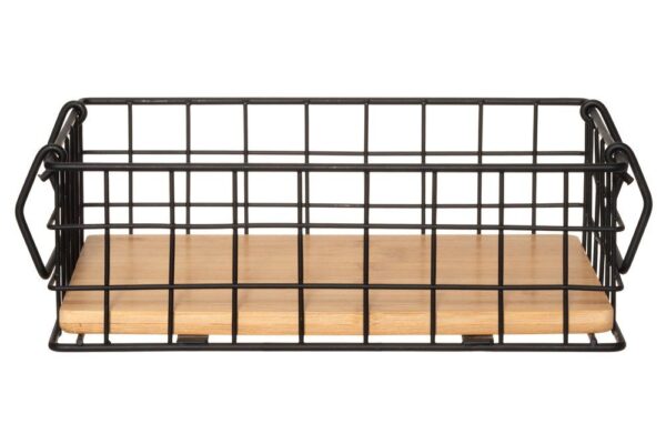 Korv Grid 25x18x h8,5cm must/pruun