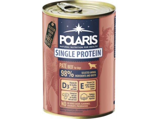 Koerakonserv Polaris monoproteiin veis 400g