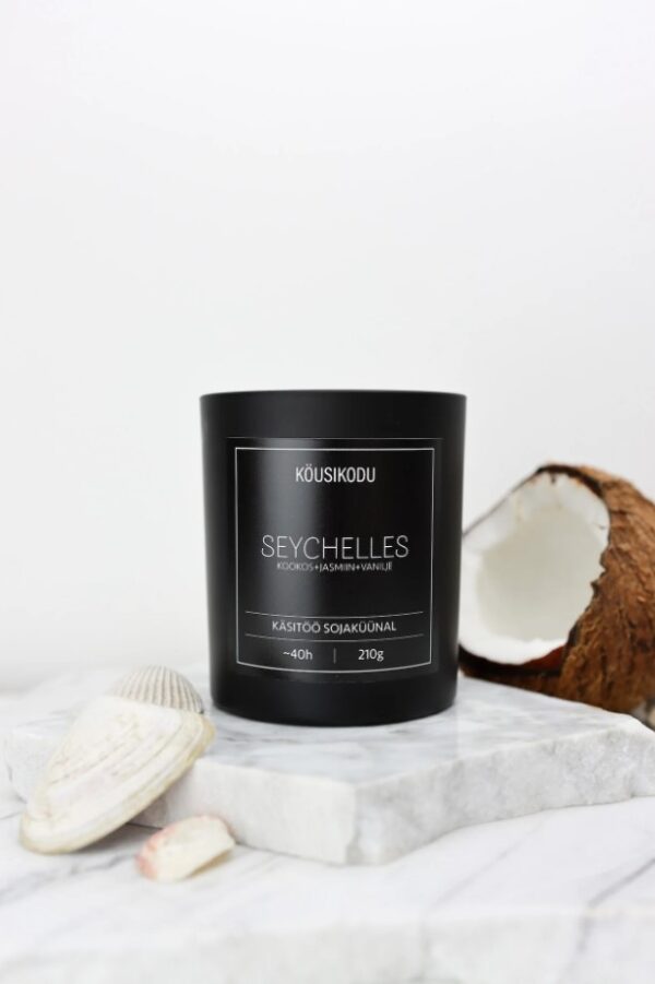 Lõhnaküünal Seychelles 210g