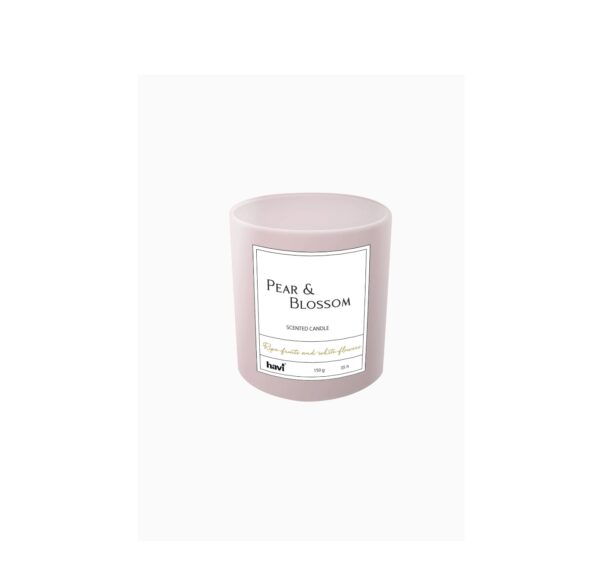Havi lõhnaküünal Pear & Blossom, 8x9cm