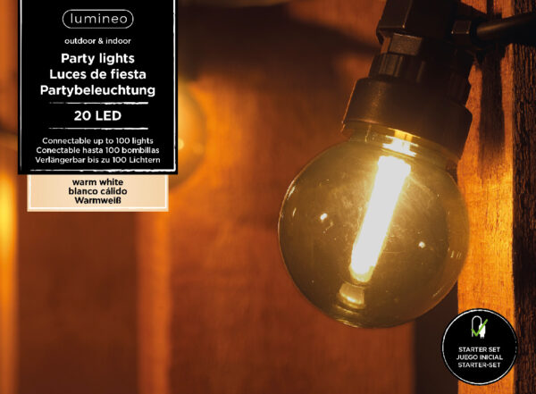 Valguskett 9,5m 20LED soe valge IP44