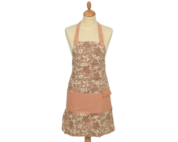 Aedniku põll lilledega 99x58cm beež