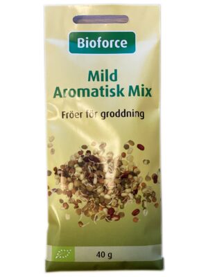 Õrn-aromaatne maheseemnesegu 40g idand