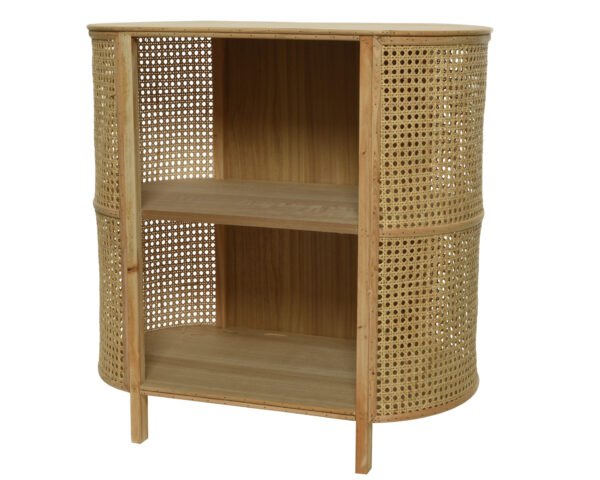 Kapp rattan 70x42x71,5cm