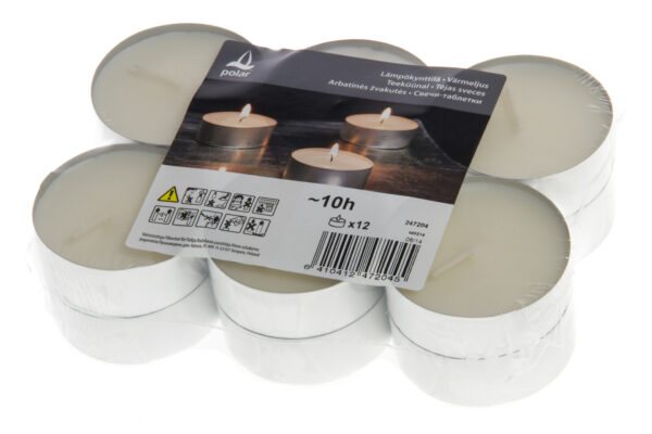 Teeküünal maxi 12tk/pk 8h valge