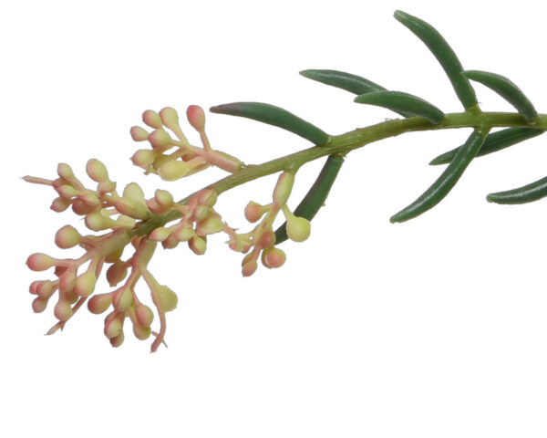 Kunsttaim sukulent õiega 14x14x28cm potis, erinevad