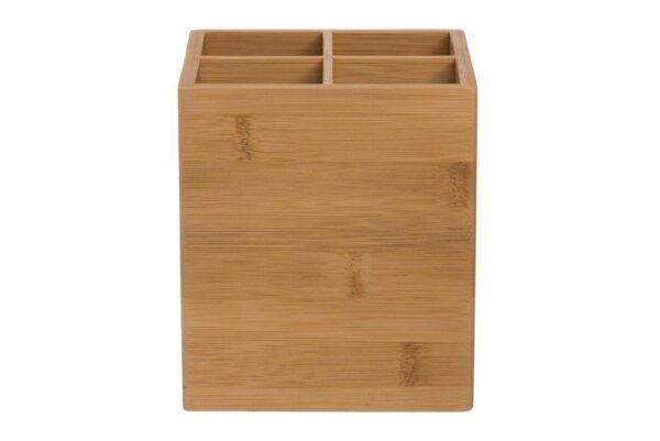 Söögiriistade hoidik bambus 14x14x16cm
