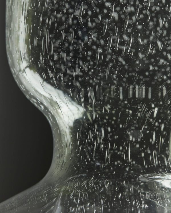 Vaas Organi roheline d24x h35cm klaasist