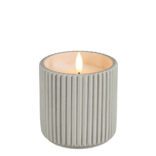 Küünal Led d10x h10cm soe valge, pat.