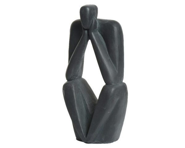 Aiakuju mõtlev figuur 16x26x52cm t.hall