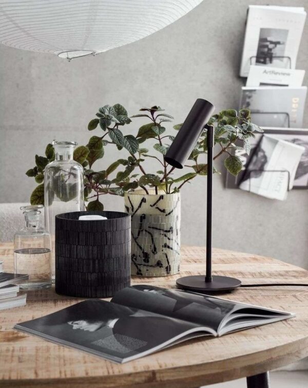 Laualamp Norm d14x h38,4cm antiikmust