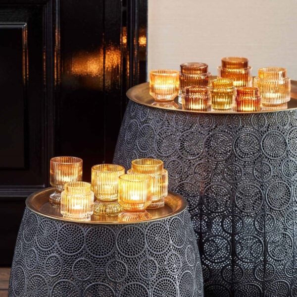 Küünlahoidja Sepp 8cm oranz