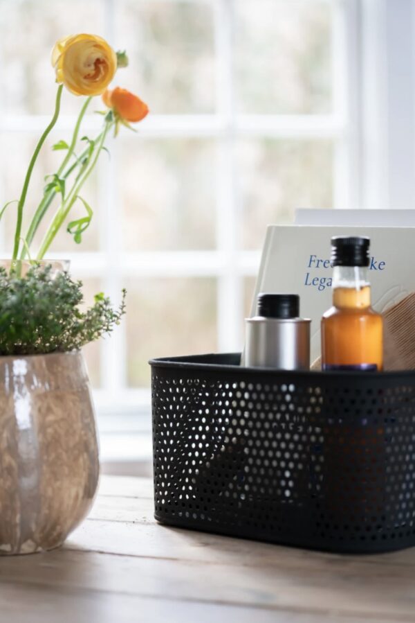 Korv Yumi 18,5x25,5x h13,5cm must