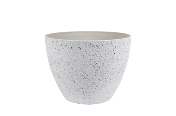 Õuepott Nova d22xh17 valge