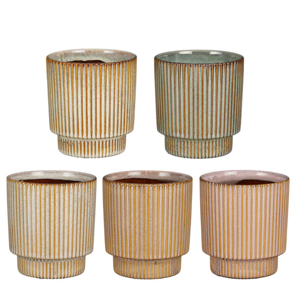 Lillepott Ian Ø13x h14cm 1tk, värvivalik