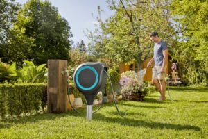 Voolikupool vaiaga Gardena Roll-up 20 m türkiis