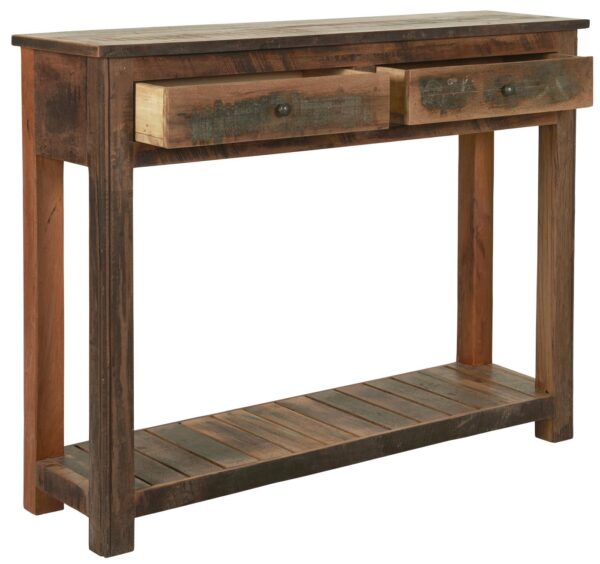 Konsoollaud Unique Shaker 1 riiuli ja 2 sahtliga 100x h80x30cm