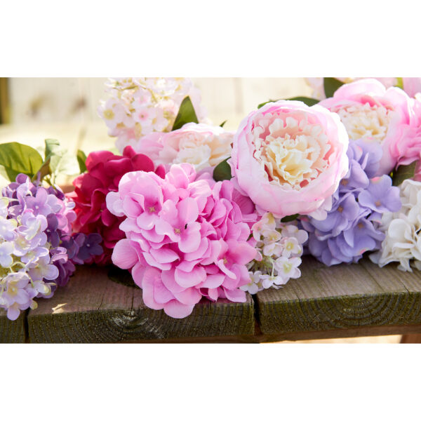 Kunstlill pojeng 34x16x72 roosa