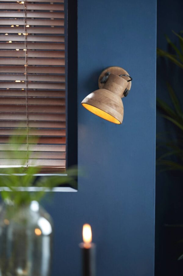 Seinalamp Ilanio 21x17x19cm puidust