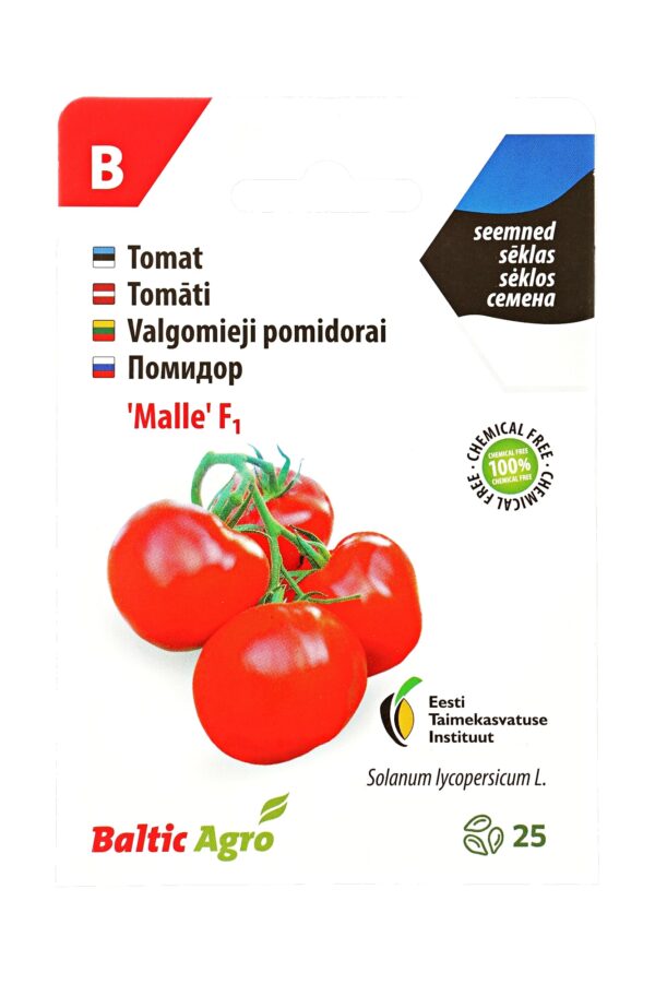 Tomat 'Malle' 25s /Eestis aretatud